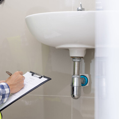 providing a plumbing inspection