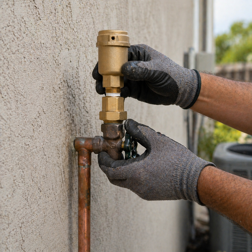 vacuum breaker install